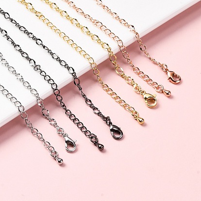 Латунные браслеты-цепочки с покрытием для женщин, без кадмия и без свинца