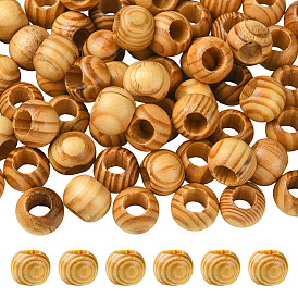 Бусы из сосны, круглые