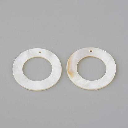 Freshwater Shell Pendants, Ring