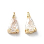 Латунные микро проложить кубического циркония подвески, без кадмия, без никеля и без свинца, слеза
