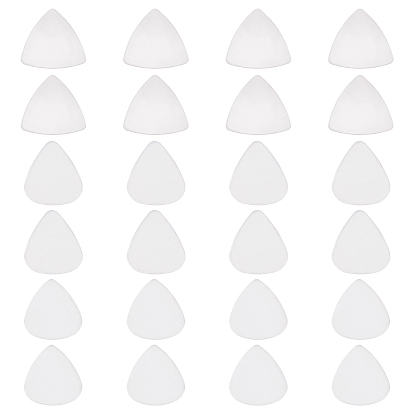 24Pcs 3 Colors Stainless Steel Guitar Picks, Plectrum Guitar Accessories, Mixed Shapes