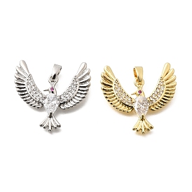 Латуни циркония кубической подвески, амулеты птиц, долговечный