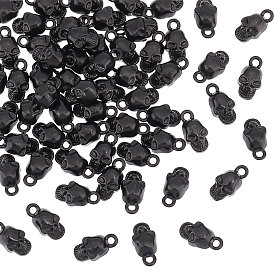 60шт хэллоуин подвески из сплава, череп