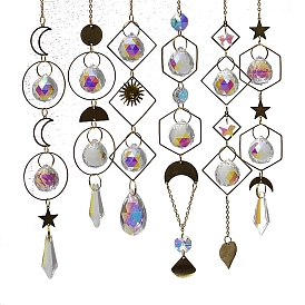 Подвеска в виде ловца солнца из хрустального стекла, создатель радуги, украшение сада и дома своими руками