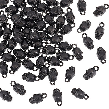 60шт хэллоуин подвески из сплава, череп