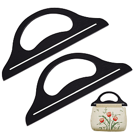 2 деревянные ручки для пакетов, аксессуары для замены кошелька