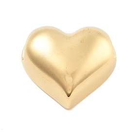 304 из нержавеющей стали бусы, вакуумное покрытие pvd, сердце