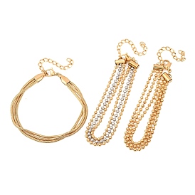 304 многоцепочечные браслеты из нержавеющей стали