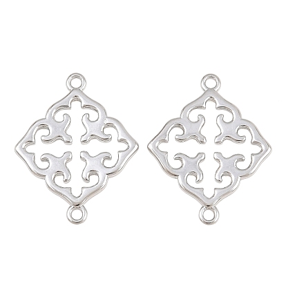 Brass Connector Charms, Rhombus Charm