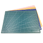 Double Sided PVC Plastic Cutting Mat Pad, Rectangle, for Ceramic & Clay Tools, Rectangle