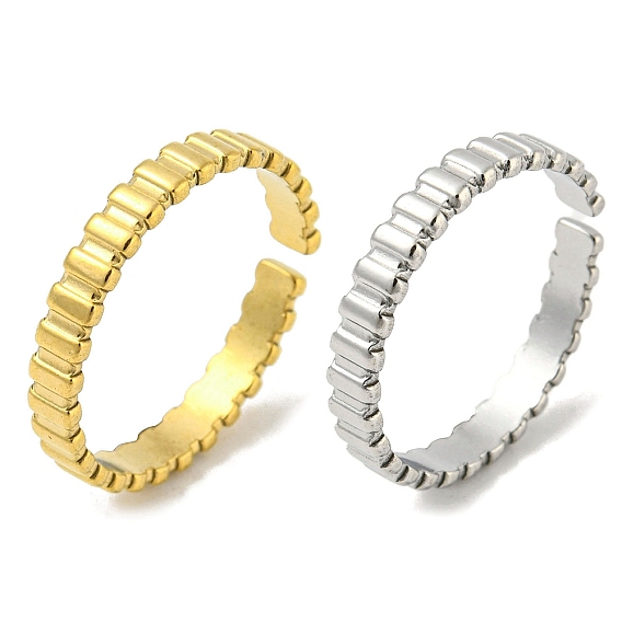 304 открытая манжета из нержавеющей стали, прямоугольные