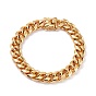 PVD Vacuum Plating 304 Stainless Steel Curb Chain Bracelets