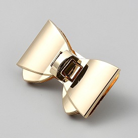 Iron Bag Twist Lock Clasps, Handbags Turn Lock, Bowknot