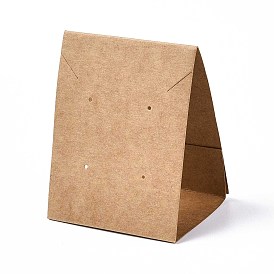 Пустые бумажные карточки, для сережек, прямоугольные