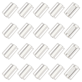 20зажимы для бикини из сплава, запасная часть застежки бюстгальтера, нижнее белье с застежкой спереди