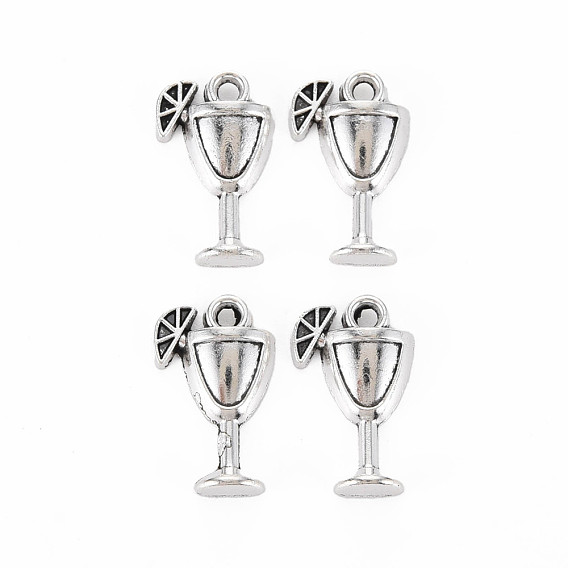 Подвеска из сплава в тибетском стиле для эмали, без кадмия и без свинца, чашка