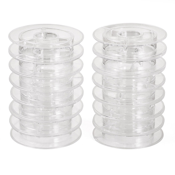 16шт. пластиковые катушки для ниток, для вышивальных и швейных машин