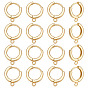 16 шт. латунные серьги, кольцо