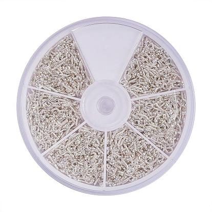 Железный винт с проушиной, за половину пробурено бисера