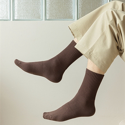 Cotton Knitting Socks, Ribbed Winter Warm Thermal Socks