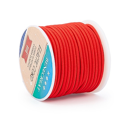 Elastic Cord, Polyester Outside and 30~40 Ply Latex Core