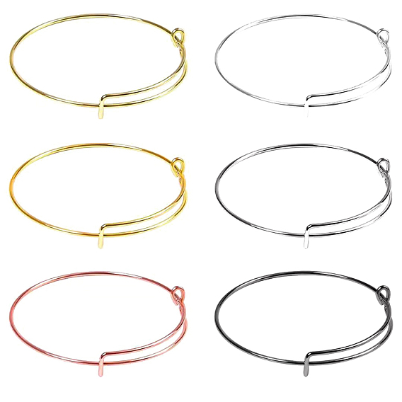 201 fabrication de bracelets réglables en acier inoxydable, bracelets extensibles