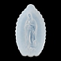 Religion Virgin of Mary DIY Pendant Silicone Molds, Resin Casting Molds, for UV Resin, Epoxy Resin Jewelry Making