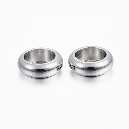 304 Stainless Steel Spacer Beads, Ring