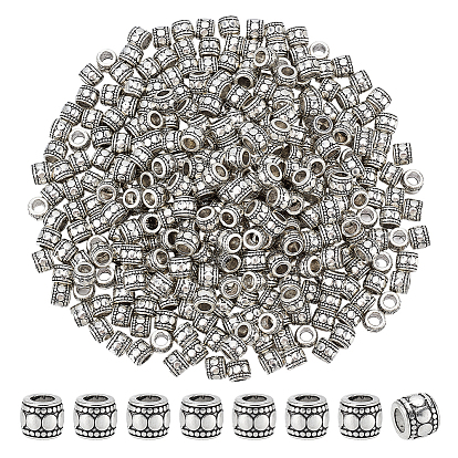 350 бусины из сплава в тибетском стиле, колонка