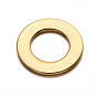 304 Stainless Steel Linking Rings, 31x2mm, Hole: 18mm