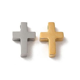 304 Stainless Steel Charms, Cross Charm