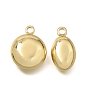 Латунные подвески, плоские круглые и овальные подвески, стойки покрытие, долговечный, без кадмия и без свинца
