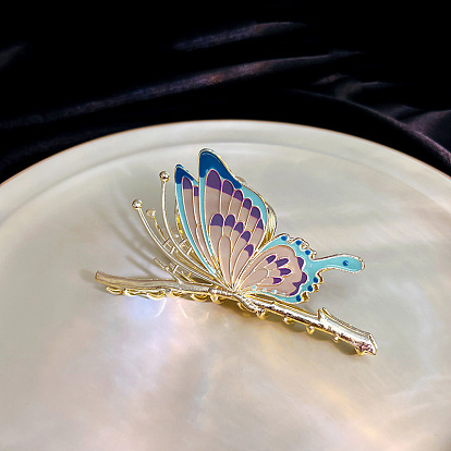Super Fairy Painted Butterfly Wing Hair Clip - Sweet and Lovely Hair Accessories