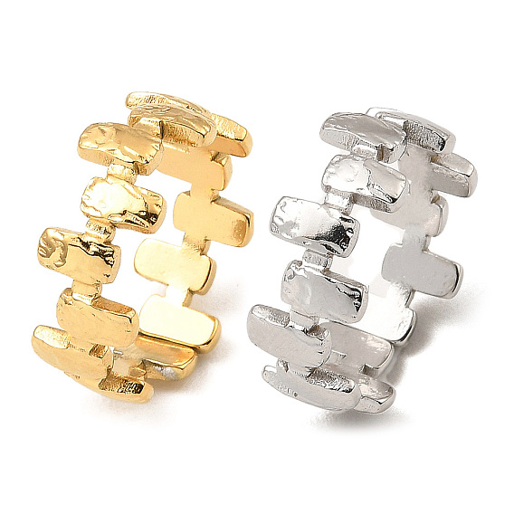 304 открытые манжеты из нержавеющей стали, прямоугольные