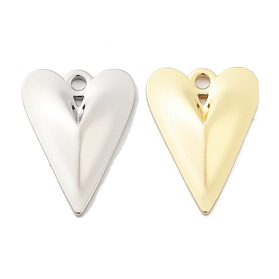 Латунные подвески на день святого валентина, долговечный, сердце