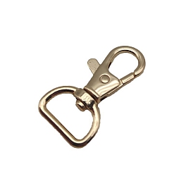 Alloy Swivel Lobster Claw Clasps, for Bag Strap Making