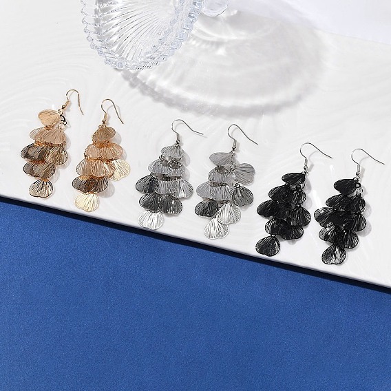 430 серьги с подвесками в форме сердца из нержавеющей стали, с железными крюками серьги