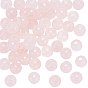 Природного розового кварца бусы, круглые
