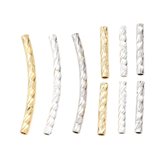 Латунные текстурированные бусины