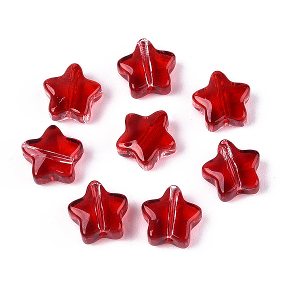 Имитация нефритовые четки стекла, звезда