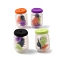Halloween Silicone Beads, Focal Beads, Miniature Spider Jar