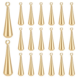 20 латунные подвески шт., слезинки