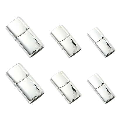 6 шт. 3 варианты исполнения 304 магнитные застежки из нержавеющей стали с приклеиваемыми концами, прямоугольные