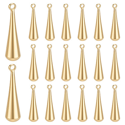 20 латунные подвески шт., слезинки