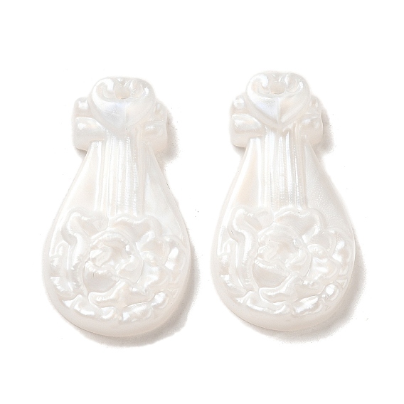Acrylic Pendants, Imitation Shell, Musical Instruments