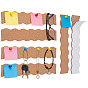 Self-adhesive Cork Strips, Wave Rectangle