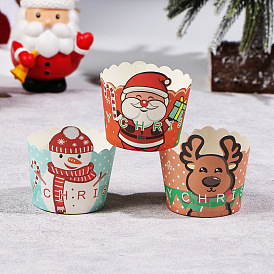 Paper Baking Cups, Muffin Cup, Cupcake Liner, Christmas Theme, Bakeware Accessoires, Column