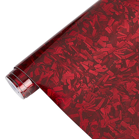 PVC Car Auto Fibre Sticker Vinyl Wrapping Film
