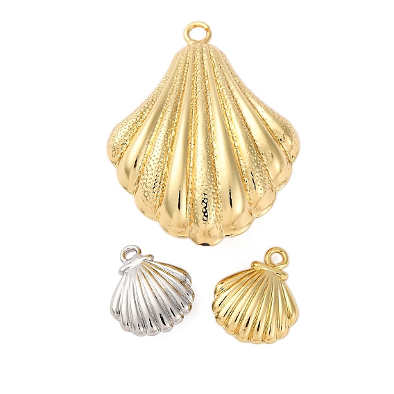 Латунные подвески, формы раковины, стойки покрытие, долговечный, без кадмия и без свинца