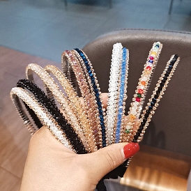 Rhinestone Hair Bands, Hair Accessories for Woman Girls